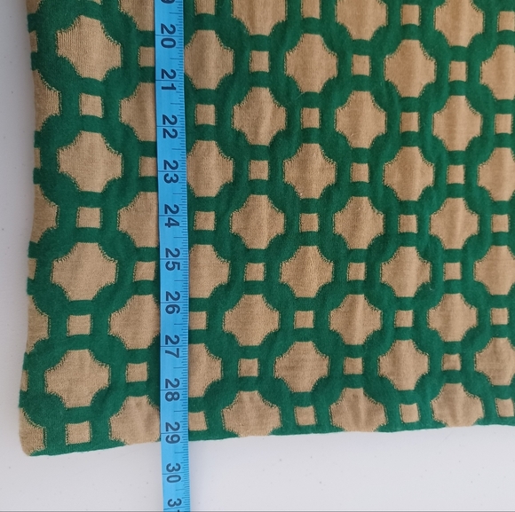 Charlie & Robin Retro Quilted Grandmacore Wool Blend Sz 12 Pencil Skirt - Picture 8 of 14